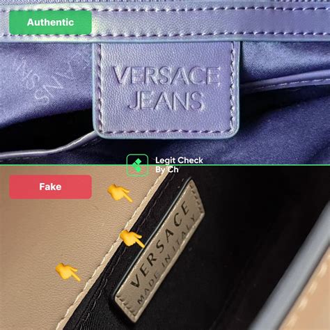 fake versace bag|versace authentication check.